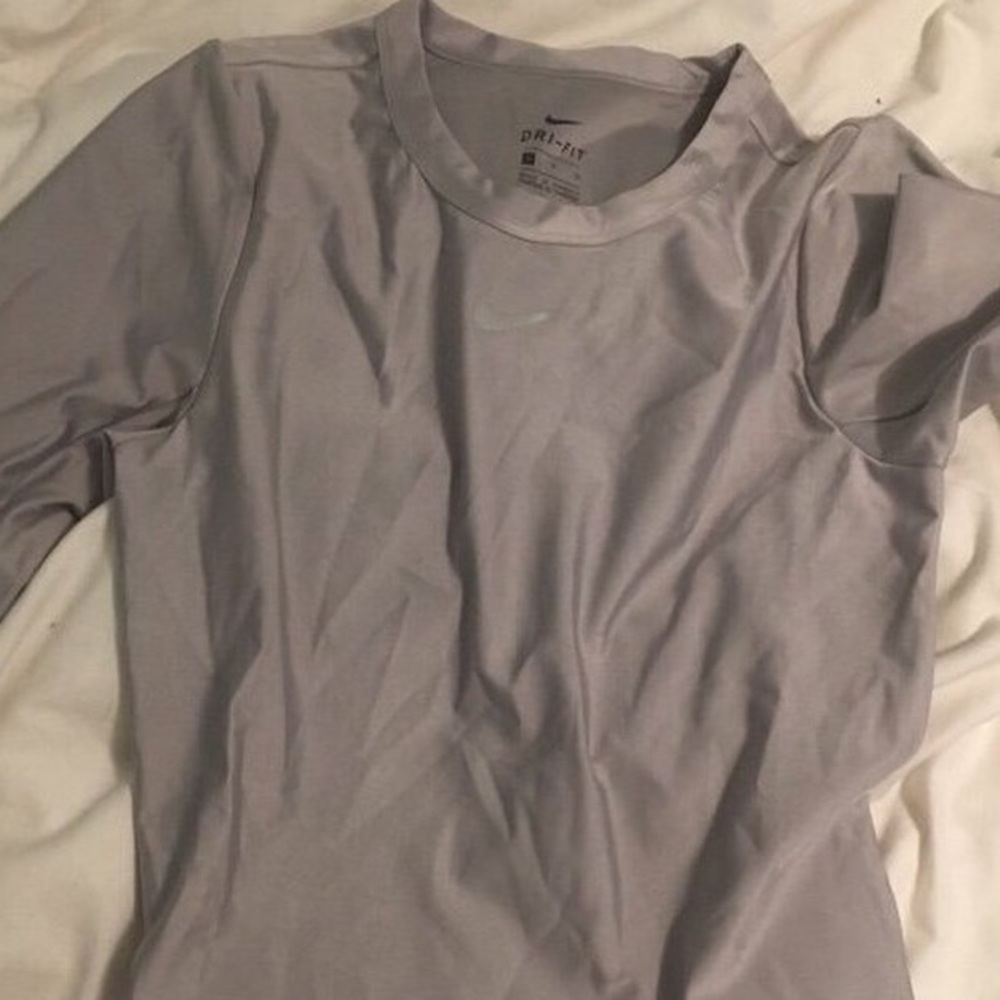 grey Nike long sleeve